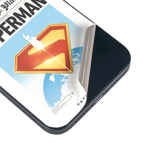 Superman 2025 Daily Planet Superman Cover iPhone 14 Plus Skin